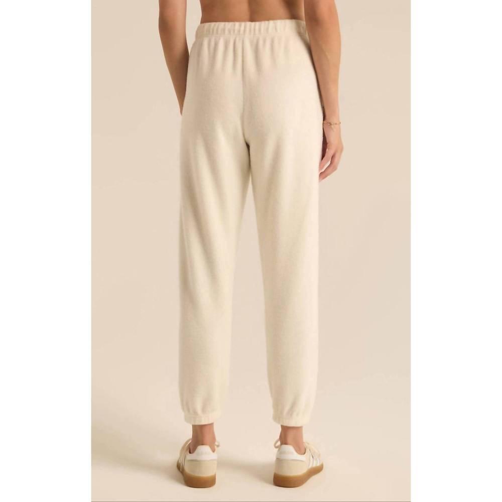 NEW Z SUPPLY unwind reverse fleece jogger in sea salt - Picture 2 of 5